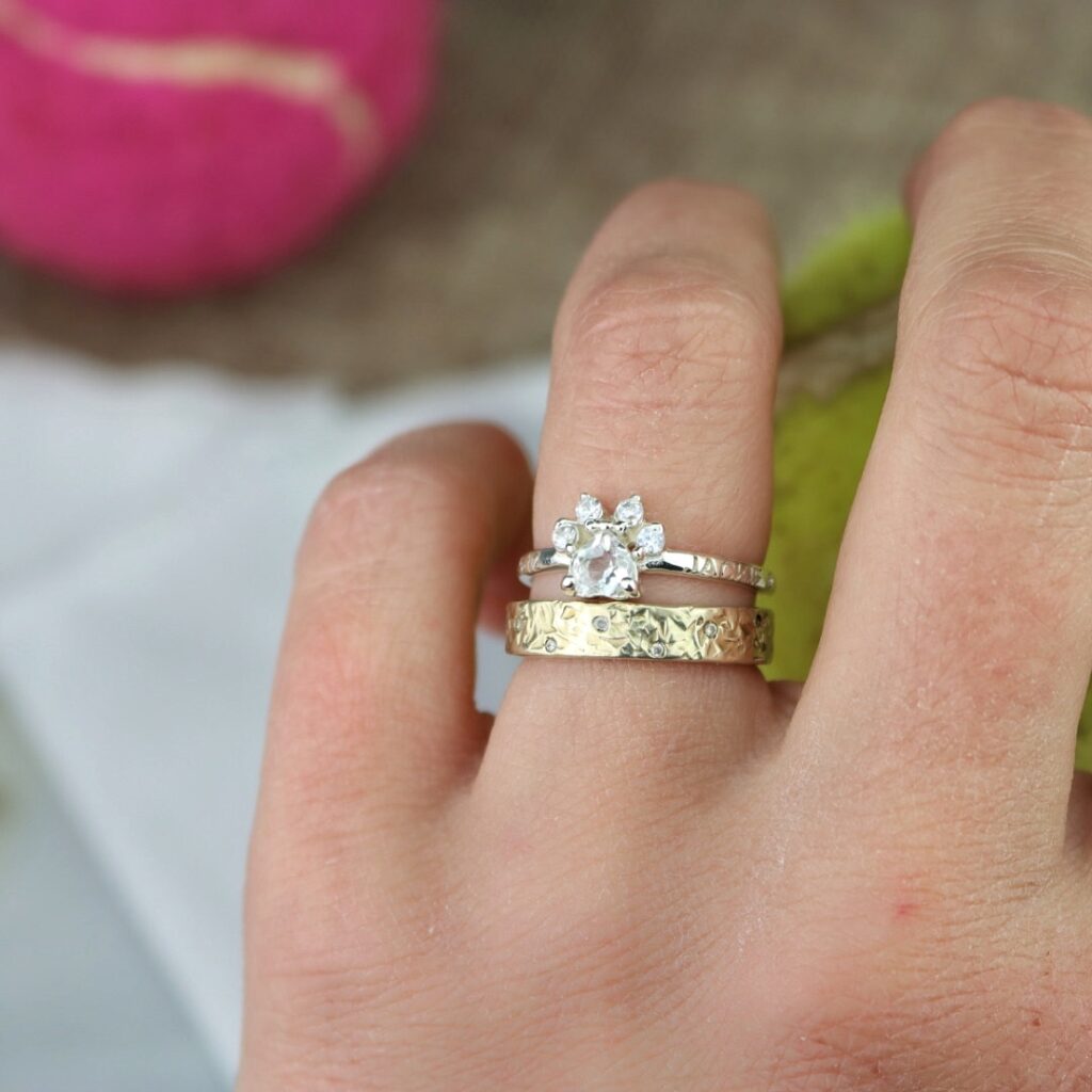 Anello Zampina in oro